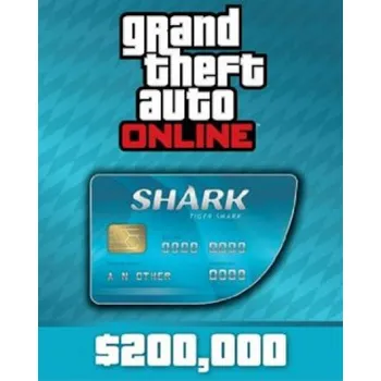 Hra Grand Theft Auto: Online Tiger Shark Cash Card 200,000$ PC
