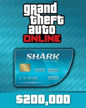 Herní předplatné Grand Theft Auto: Online Tiger Shark Cash Card 200,000$ PC