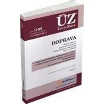 ÚZ 1156 Doprava, přeprava, pozemní komunikace, dráhy