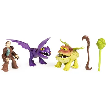 Figurka Spin Master Dragons Valka Baby Gronckle a Scuttleclaw