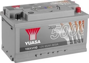 Autobaterie Yuasa YBX5110 12V 85Ah 800A