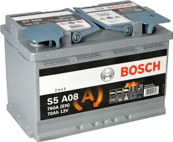 Autobaterie Bosch S5 12V 70Ah 780A