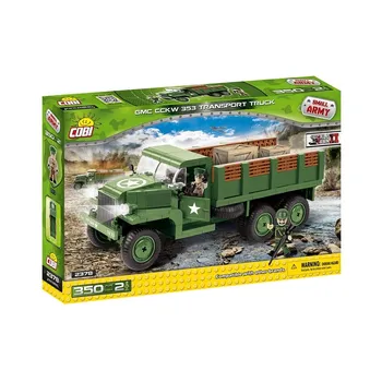 Stavebnice COBI Recenze Cobi Small Army 2378 II WW GMC CCKW 353