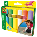 SES Chodníkové křídy 6 ks