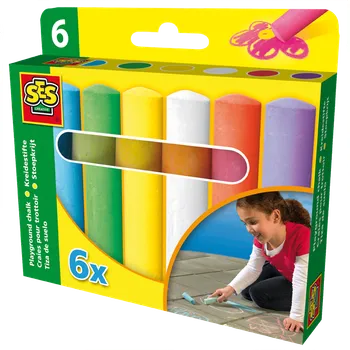 SES Chodníkové křídy 6 ks