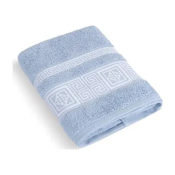 Sprchový závěs Froté osuška Řecká kolekce 70x140 cm sv.modrá
