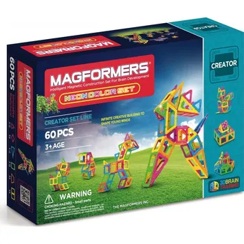 Stavebnice Magformers Magformers Neon color set