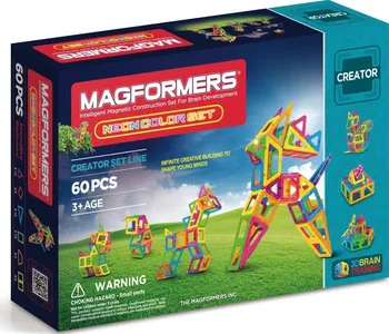 Stavebnice Magformers Magformers Neon color set