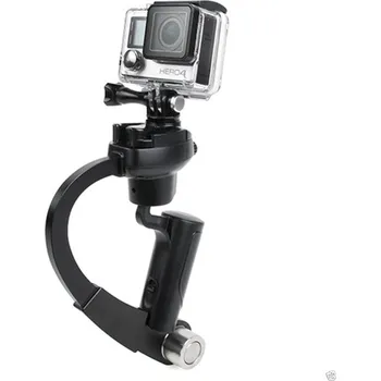 Příslušenství pro videokameru Pokročilý ruční stabilizátor s uzamykatelnou rukojetí - Černý