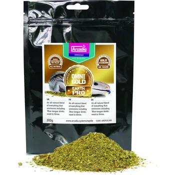 Krmivo pro terarijní zvíře Arcadia EarthPro OmniGold 300 g