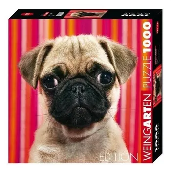 Puzzle Heye Čtvercové Mops 1000 dílků