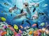 Puzzle Ravensburger Delfíni u korálového útesu 500 dílků