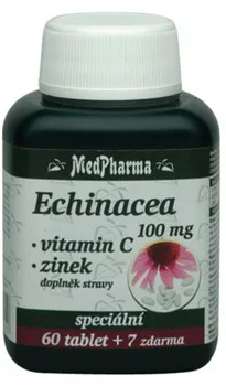 MedPharma Echinacea 100 mg + vitamín C + zinek