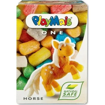 ostatní stavebnice Playmais One Koník 70 dílků