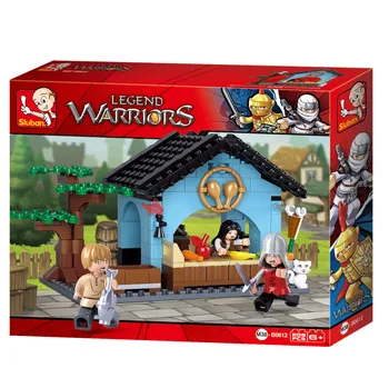 Stavebnice Sluban Sluban Legendární bojovníci M38-B0612 Středověký obchod