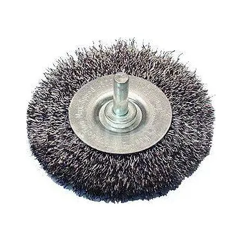 Brusný kotouč Kotouč drátěný plochý, průměr 100 mm, dřík 6 mm, Triumf (Triumf - profi)