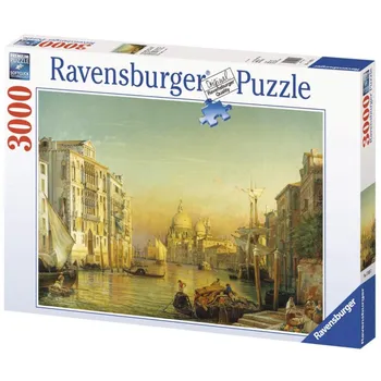 Puzzle Recenze Ravensburger Canal Grande Benátky 3000 dílků