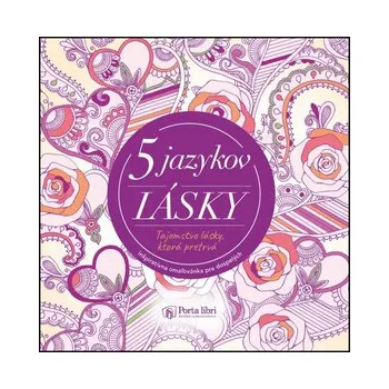 Antistresové omalovánky Päť jazykov lásky omaľovánka - Gary Chapman