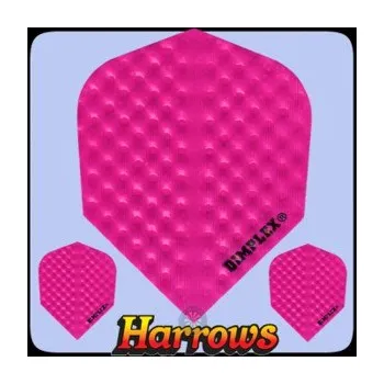 Příslušenství pro šipky Letky na šipky Harrows Dimplex Extra Strong pink