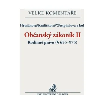 Občanský zákoník II.: Rodinné právo