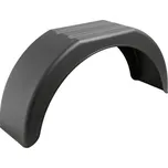 Blatník plast 14/220 mm DOMAR černý lomený