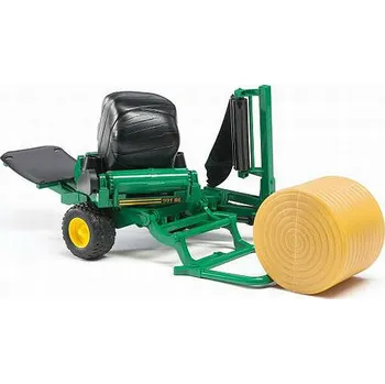 autíčko Bruder BR2122 Obalovač + černý a žlutý balík