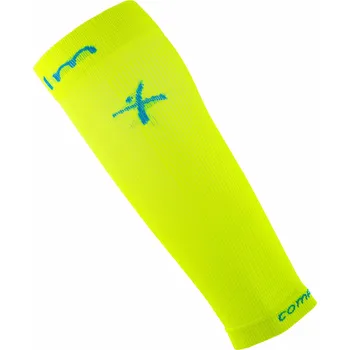 Dámské ponožky Kompresní návleky COLLM COMPRESS2 reflexní žluté Velikost: S/M lýtko do 38cm,výška do 168cm