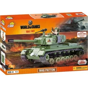 Stavebnice COBI COBI World of Tanks 3008 M46 Patton