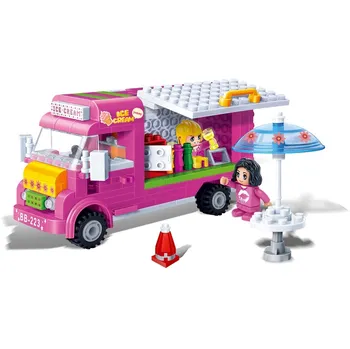 ostatní stavebnice BanBao Trendy City zmrzlinář