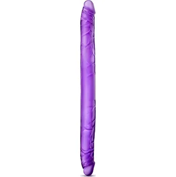 Dildo Blush B Yours 16 Inch Double Dildo Fialová