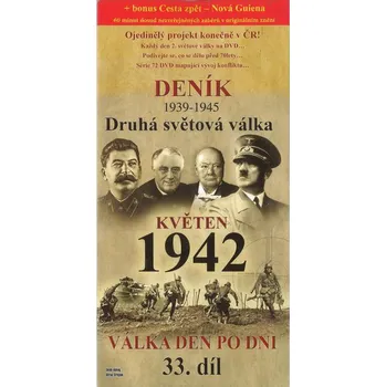 DVD film Deník - Druhá světová válka díl 33. - Květen 1942 - DVD