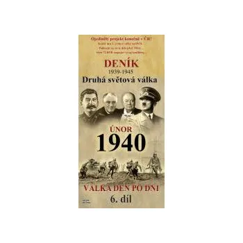 DVD film Deník - Druhá světová válka díl 6. - Únor 1940 DVD