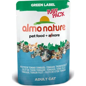 Krmivo pro kočku Almo Nature Green Label Raw Pack Tonggol Tuna 55 g
