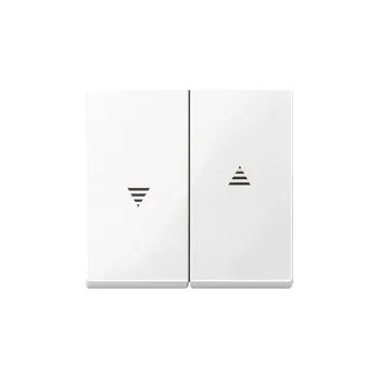 vypínač Schneider Electric Merten kryt ovládače žaluzií System M polar MTN432419