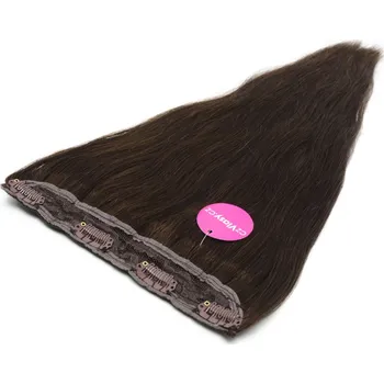 czVlasy.cz Zhušťující clip in pás odstín 2 Délka pásu: 40 cm, Hmotnost: 50-55 gramů