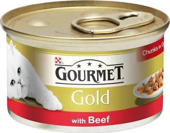 Krmivo pro kočku Purina Gourmet Gold konzerva hovězí 85 g