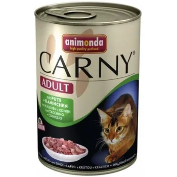 Krmivo pro kočku Animonda Carny Adult konzerva krůta/králík