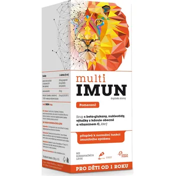 Omega Pharma MultiImun sirup 330 g pomeranč