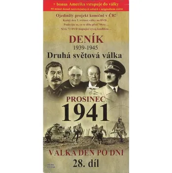 Deník - Druhá světová válka díl 28. - Prosinec 1941 - DVD