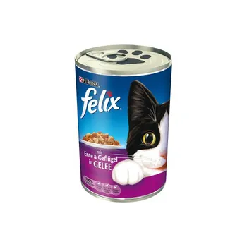 Krmivo pro kočku Felix konzerva kachna/drůbež 400 g