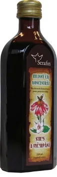 Přírodní produkt Serafin čajový koncentrát Stres a vyčerpání 250 ml