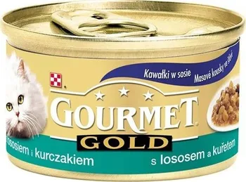 Krmivo pro kočku Purina Gourmet Gold konzerva losos/kuře 85 g
