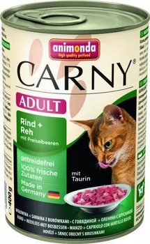 Krmivo pro kočku Animonda Carny Adult konzerva srnčí/brusinky