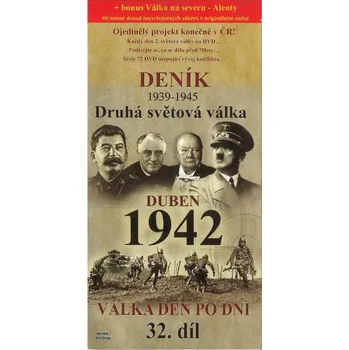 DVD film Deník - Druhá světová válka díl 32. - Duben 1942 - DVD