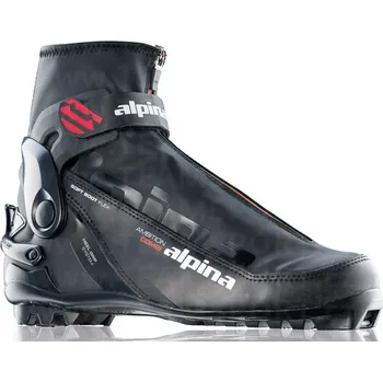 Běžkařské boty Alpina A Combi černé/červené/bílé 42