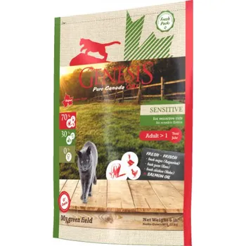 Krmivo pro kočku Genesis Pure Canada My Green Field Adult Sensitive Cat 