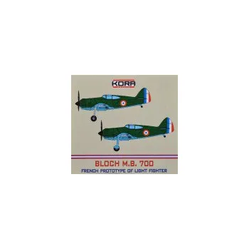 Plastikový model 1/72 Bloch M.B. 700 French Prototype