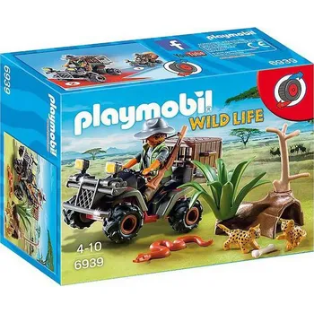 Stavebnice Playmobil Playmobil 6939 Pytlák na čtyřkolce