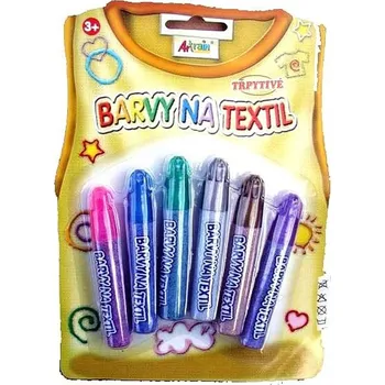 Speciální výtvarná barva Třpytivé barvy na textil