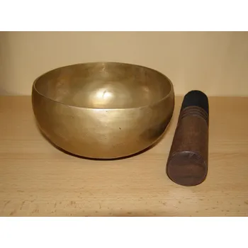 Bicí nástroj Tibetská zpívající mísa - 740 g - tm13 (Ručně tepaná)